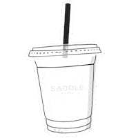 Matcha Latte Sticker by Saddle Cafe