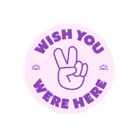 Happy Wish You Were Here Sticker by Skyscanner Social Media