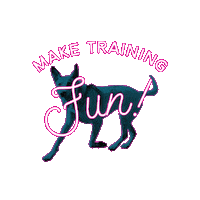 Dog Trainer Fun Sticker by woofcultr