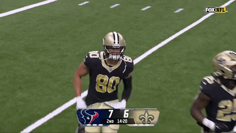 Nfl Point GIF by New Orleans Saints