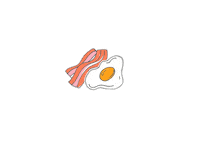 littlemissun breakfast egg eggs english Sticker