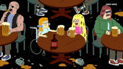 Drinking Buddies Beer GIF by Adult Swim