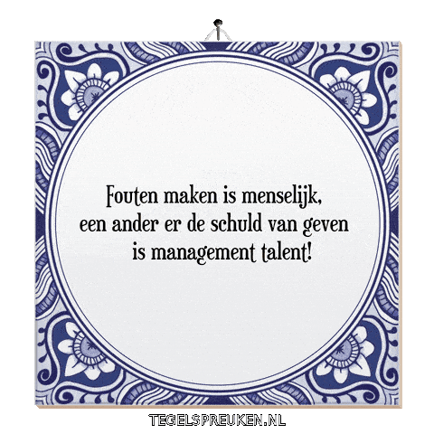 Humor Talent Sticker by Tegelspreuken.nl