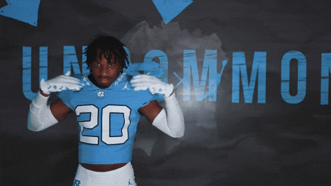 University Of North Carolina Football GIF by UNC Tar Heels