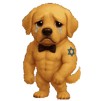 Sad Bow Tie Sticker