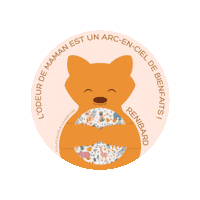 Allaitement Doudou Sticker by Atelier Bombus