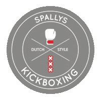 Spallys boxing box amsterdam kickboxing Sticker