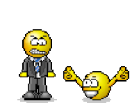 happy boss STICKER