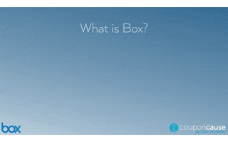 Box Faq GIF by Coupon Cause