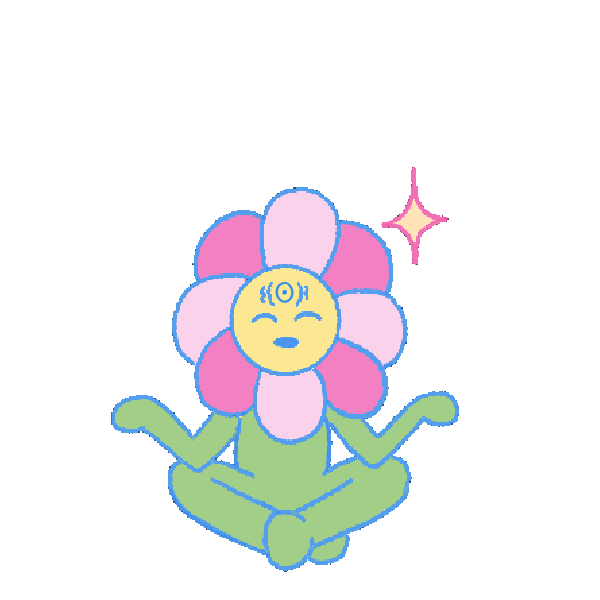 agwc giphyupload flower namaste agwc Sticker