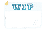 Work In Progress Wip Sticker by Penny Linn Designs