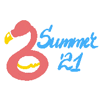 Pink Flamingo Sticker