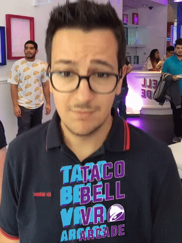 vrarcade GIF by Taco Bell VR Arcade