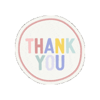 Thanks Gracias Sticker by Papier Patate
