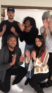 neighbourhoodcreative clap applause applaud neighbourhood creative GIF