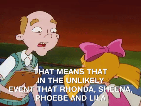 hey arnold nicksplat GIF