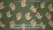 hand GIF by South Park 