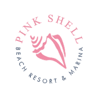 Beach Resort Sticker by Pink Shell Resort