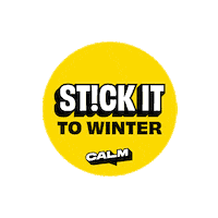 Campaign Against Living Miserably Sticker by CALM