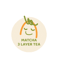 Matcha Houjicha Sticker by Tea Garden Malaysia