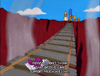 scared homer simpson GIF