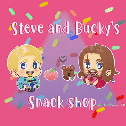 Heros_bazaar_art kawaii bear snacks beat GIF