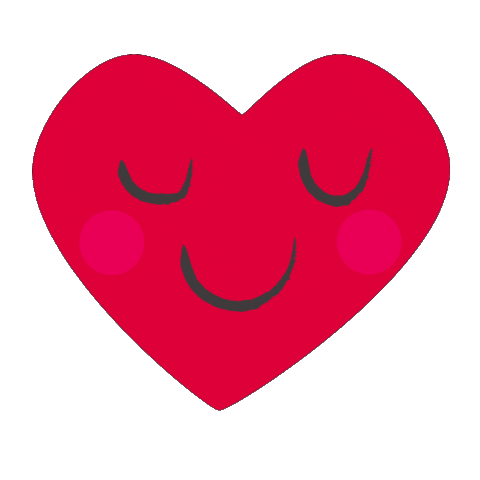 Happy I Love You Sticker by Tracey Hoyng