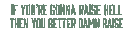 Hell Right Sticker by Blake Shelton