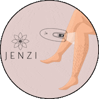JenziBeauty laser hair removal jenzi jenzibeauty Sticker