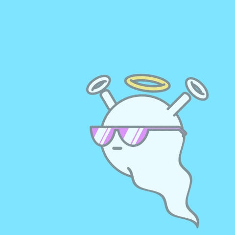 Ghost Ded GIF by Quirkies