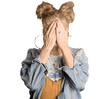 Peeking Cant Look Sticker by DaveAndMahoney