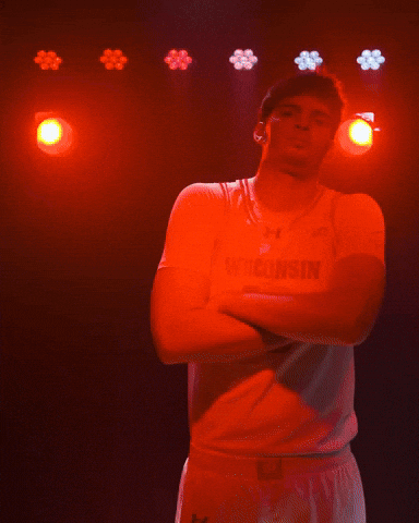 Badgers Basketball GIF by Wisconsin Badgers
