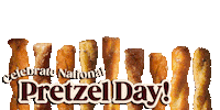 Pretzel Day Sticker by The Hershey Company