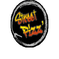 streetpizz pizza streetfood streetpizz distributeur de pizza Sticker