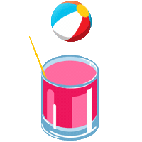 Aperitivo Sticker by Delinquente Wine Company