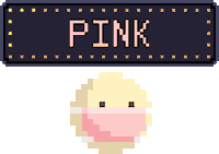 Pink Mask Sticker by JK