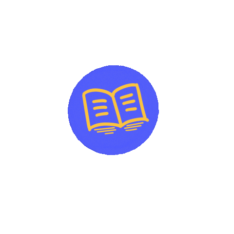 Book Sticker by Cahre talento