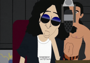 shocked howard sterns GIF by South Park 