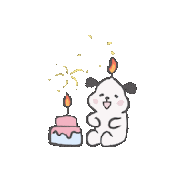 Happy Dog Sticker