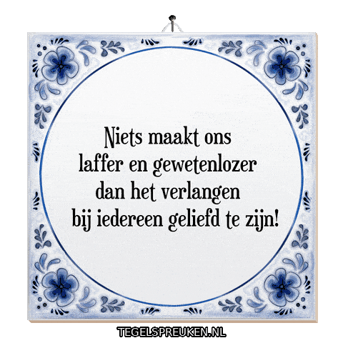 Humor Spreuk Sticker by Tegelspreuken.nl