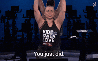 You Did It GIF by Peloton