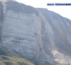 cliff collapse GIF
