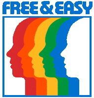 Rainbow Peace Sticker by Free & Easy