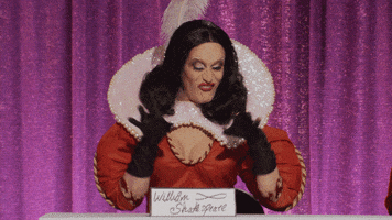Drag Race Shakespeare GIF by RuPaul's Drag Race