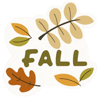 Autumn Leaves Fall Sticker