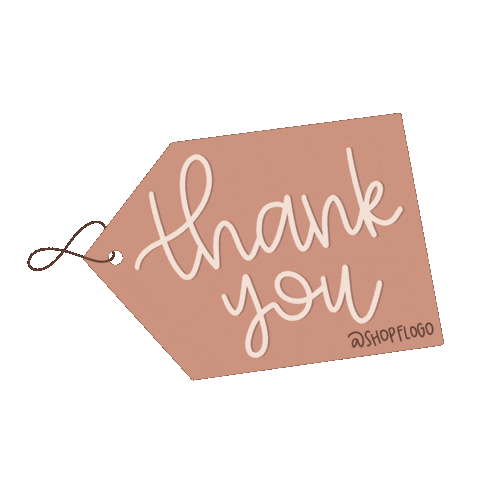 shopflogo thanks thankyou gracias smallbusiness Sticker
