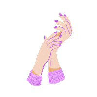 Nails Sticker by LayBareWaxingSalon