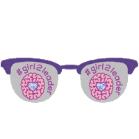 girl heart Sticker by Girl2Leader