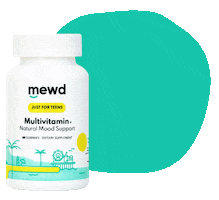 MewdVitamins nutrition teen vitamins teens Sticker