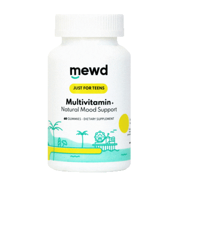 MewdVitamins nutrition teen vitamins teens Sticker